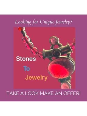 Looking for unique jewelry for yourself or a gift? Check out my closet!